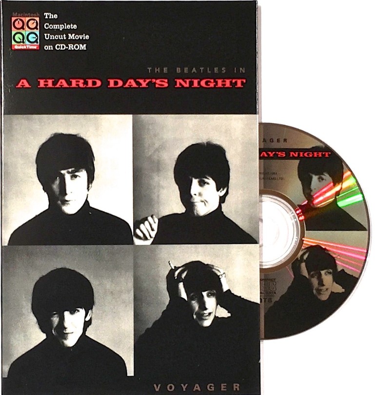 ボイジャーが発売したCD-ROM「A Hard Day’s Night」